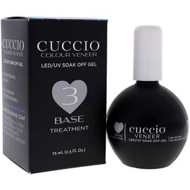 Cuccio Veneer LED/UV - Treatment Soak Off Gel Base Coat Treatment 75ml