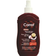 Carrot Sun Spray Bottle -  Cocoa Butter 200ml 